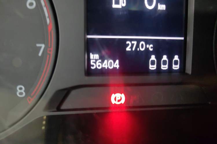 Used Volkswagen T-ROC 2020 280TSI DSG Two-Wheel-Drive Elite Version Odometer Close Up
