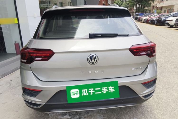 Used Volkswagen T-ROC 2020 280TSI DSG Two-Wheel Drive Comfort Version Rear