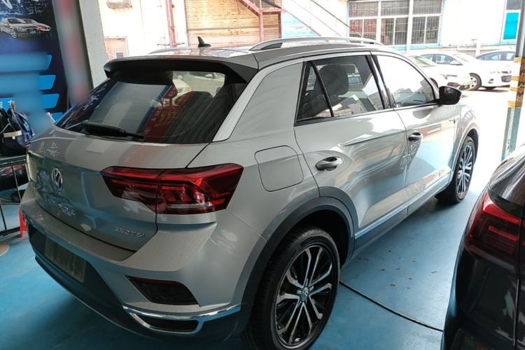 Used Volkswagen T-ROC 2020 280TSI DSG Two-Wheel Drive Comfort Version Rear Right 45 Deg