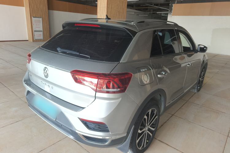Used Volkswagen T-ROC 2020 280TSI DSG Two-Wheel Drive Comfort Version Rear Right 45 Deg