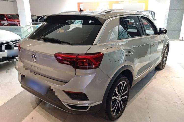 Used Volkswagen T-ROC 2020 280TSI DSG Two-Wheel Drive Comfort Version Rear Right 45 Deg