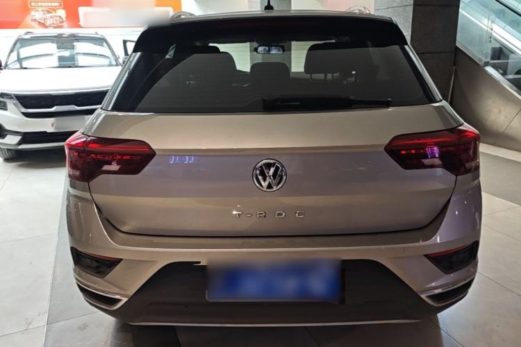 Used Volkswagen T-ROC 2020 280TSI DSG Two-Wheel Drive Comfort Version Rear