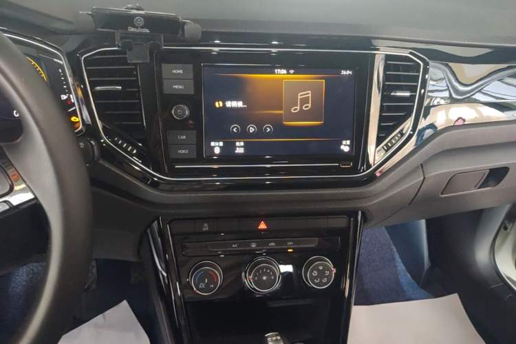Used Volkswagen T-ROC 2020 280TSI DSG Two-Wheel Drive Comfort Version Audio And AC Panel