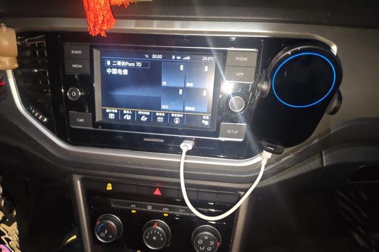 Used Volkswagen T-ROC 2020 280TSI DSG Two-Wheel Drive Advanced Version Audio And AC Panel