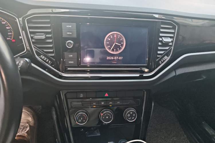 Used Volkswagen T-ROC 2020 280TSI DSG Two-Wheel Drive Comfort Version Audio And AC Panel