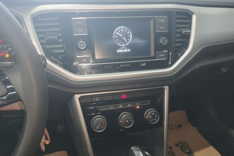 Used Volkswagen T-ROC 2020 280TSI DSG Two-Wheel-Drive Elite Version Audio And AC Panel