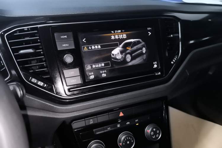 Used Volkswagen T-ROC 2020 280TSI DSG Two-Wheel Drive Comfort Version Audio And AC Panel
