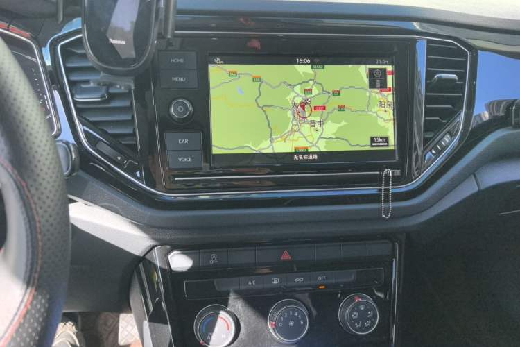 Used Volkswagen T-ROC 2020 280TSI DSG Two-Wheel Drive Comfort Version Audio And AC Panel