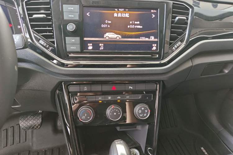 Used Volkswagen T-ROC 2020 280TSI DSG Two-Wheel Drive Comfort Version Audio And AC Panel