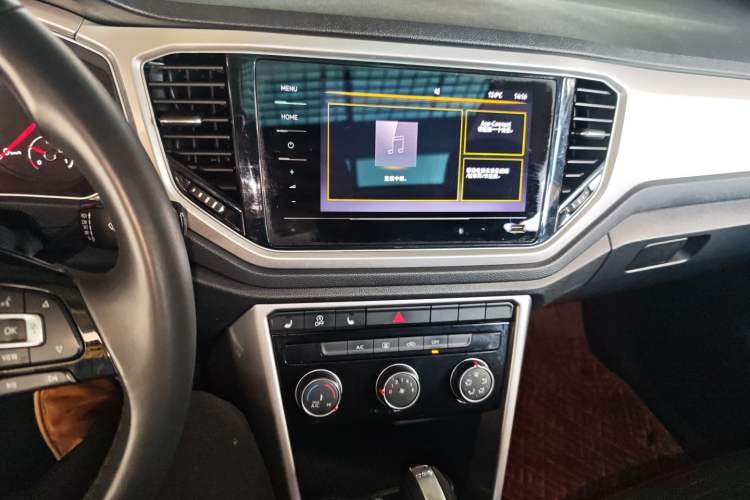 Used Volkswagen T-ROC 2020 280TSI DSG Two-Wheel-Drive Elite Version Audio And AC Panel