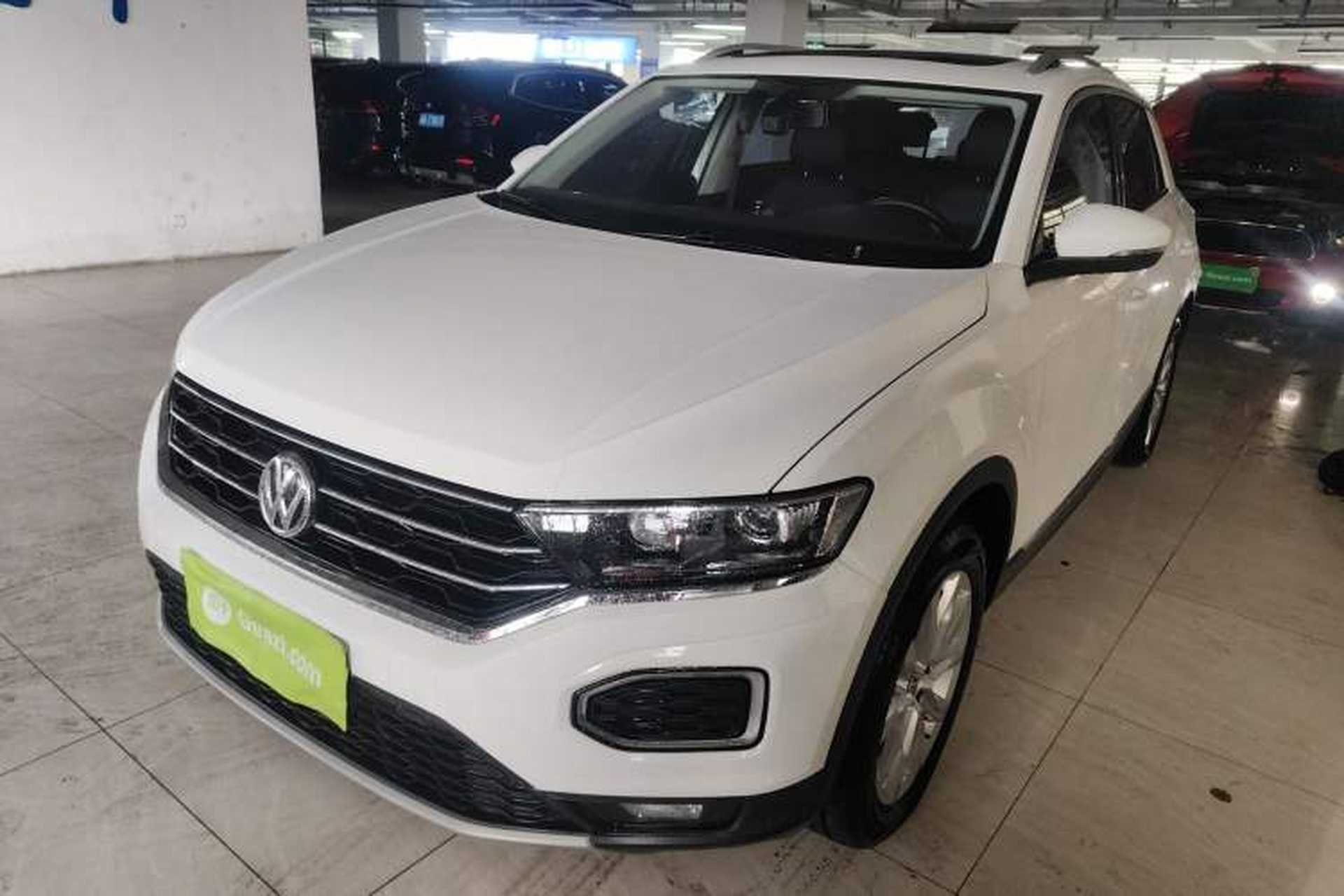 Used Volkswagen T-ROC 2020 230TSI DSG Two-Wheel Drive Advanced Version Front Left 45 Deg