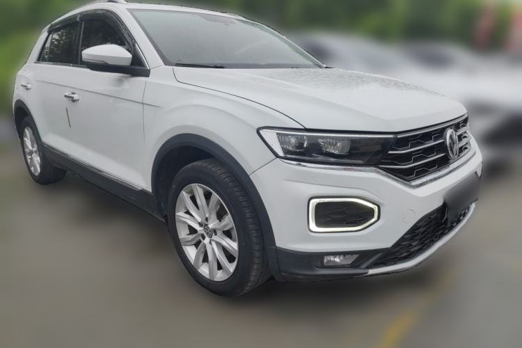 Used Volkswagen T-ROC 2020 230TSI DSG Two-Wheel Drive Advanced Version Front Right 45 Deg