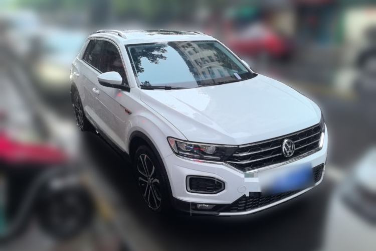 Used Volkswagen T-ROC 2020 280TSI DSG Two-Wheel Drive Comfort Version Front Right 45 Deg