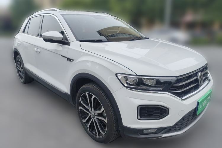Used Volkswagen T-ROC 2020 280TSI DSG Two-Wheel Drive Comfort Version Front Right 45 Deg