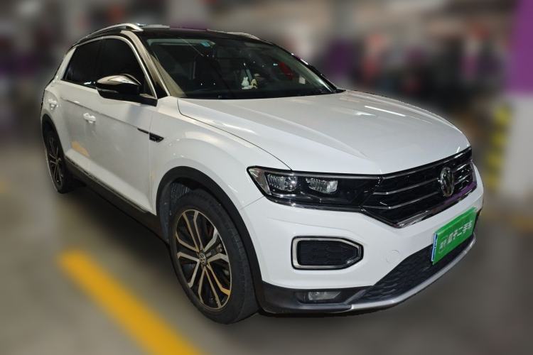 Used Volkswagen T-ROC 2020 280TSI DSG Two-Wheel Drive Comfort Version Front Right 45 Deg