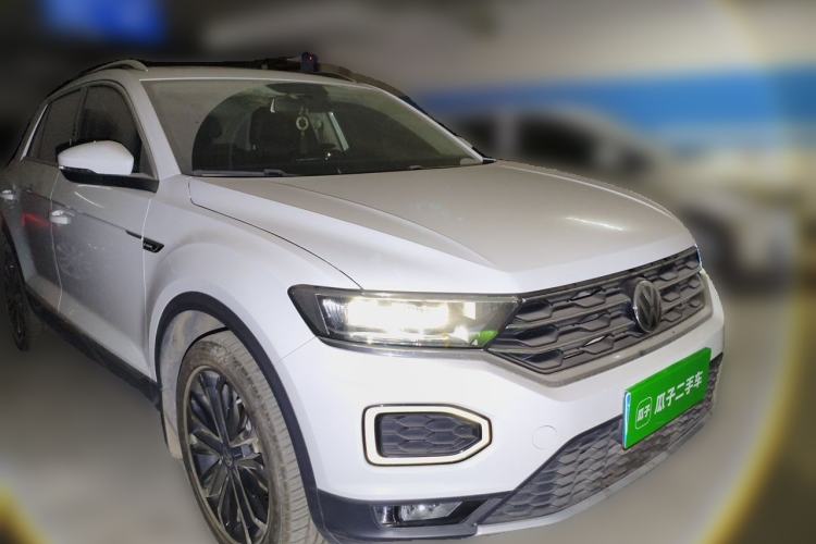 Used Volkswagen T-ROC 2020 280TSI DSG Two-Wheel Drive Comfort Version Front Right 45 Deg