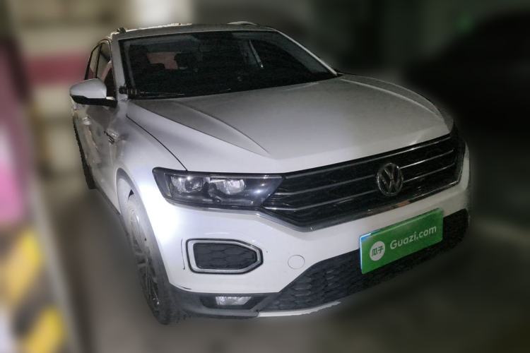 Used Volkswagen T-ROC 2020 280TSI DSG Two-Wheel Drive Comfort Version Front Right 45 Deg