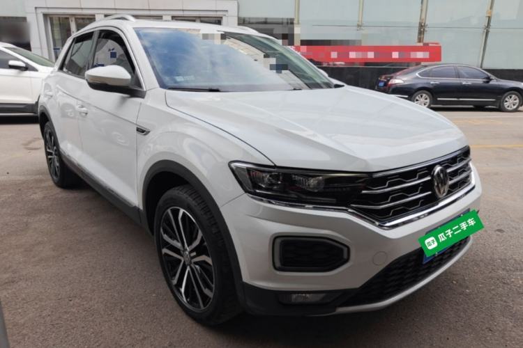 Used Volkswagen T-ROC 2020 280TSI DSG Two-Wheel Drive Comfort Version Front Right 45 Deg