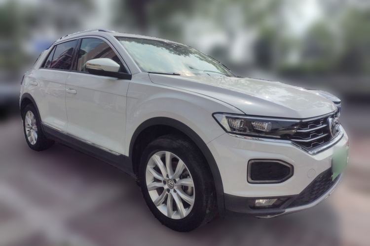 Used Volkswagen T-ROC 2020 280TSI DSG Two-Wheel Drive Advanced Version Front Right 45 Deg