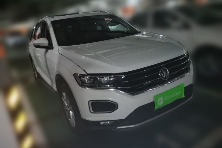 Used Volkswagen T-ROC 2020 280TSI DSG Two-Wheel Drive Advanced Version Front Right 45 Deg
