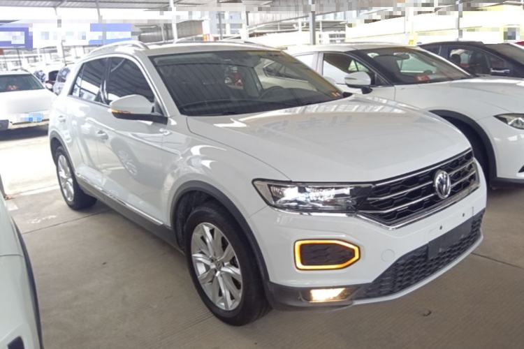 Used Volkswagen T-ROC 2020 280TSI DSG Two-Wheel-Drive Elite Version Front Right 45 Deg