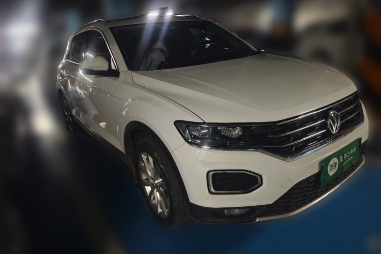 Used Volkswagen T-ROC 2020 280TSI DSG Two-Wheel-Drive Elite Version Front Right 45 Deg