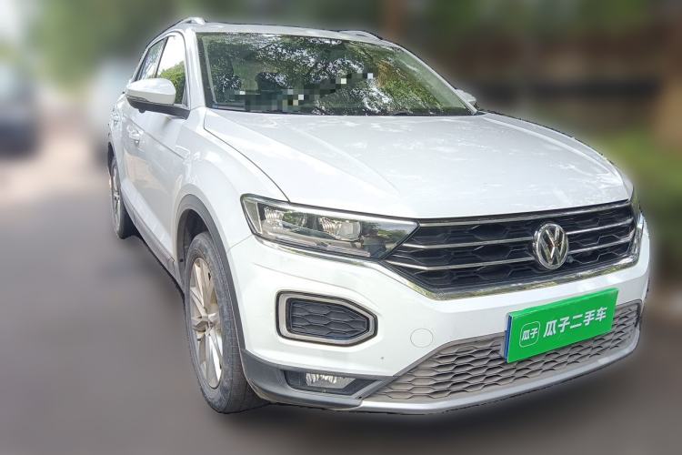 Used Volkswagen T-ROC 2020 280TSI DSG Two-Wheel Drive Advanced Version Front Right 45 Deg