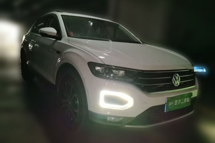 Used Volkswagen T-ROC 2020 280TSI DSG Two-Wheel Drive Comfort Version Front Right 45 Deg