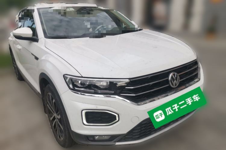 Used Volkswagen T-ROC 2020 280TSI DSG Two-Wheel Drive Comfort Version Front Right 45 Deg