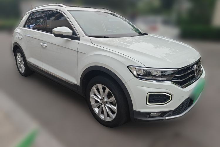 Used Volkswagen T-ROC 2020 280TSI DSG Two-Wheel Drive Advanced Version Front Right 45 Deg