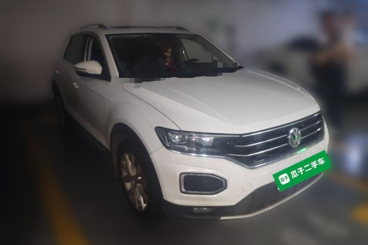 Used Volkswagen T-ROC 2020 280TSI DSG Two-Wheel Drive Advanced Version Front Right 45 Deg
