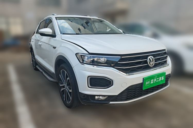 Used Volkswagen T-ROC 2020 280TSI DSG Two-Wheel Drive Comfort Version Front Right 45 Deg