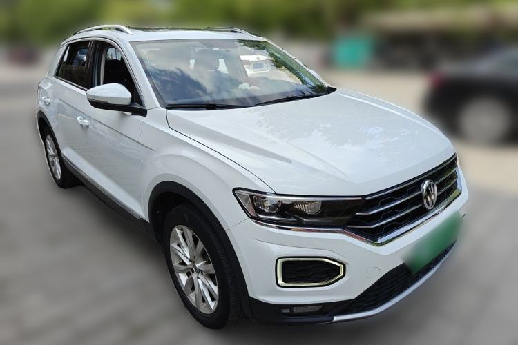 Used Volkswagen T-ROC 2020 230TSI DSG Two-Wheel Drive Advanced Version Front Right 45 Deg