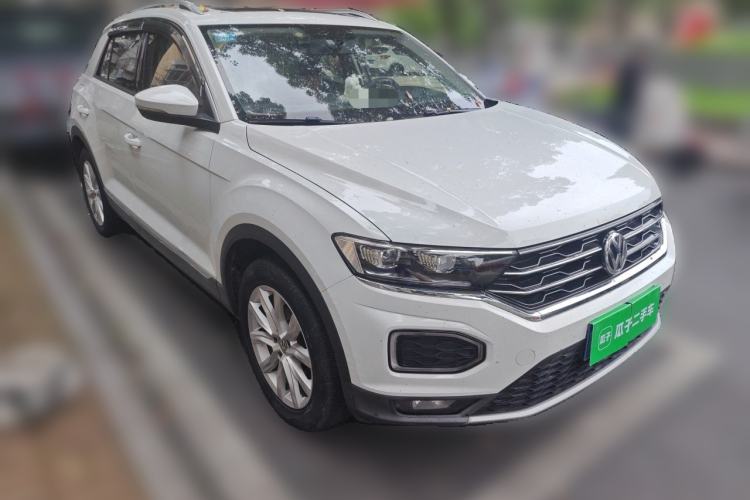 Used Volkswagen T-ROC 2020 230TSI DSG Two-Wheel Drive Advanced Version Front Right 45 Deg
