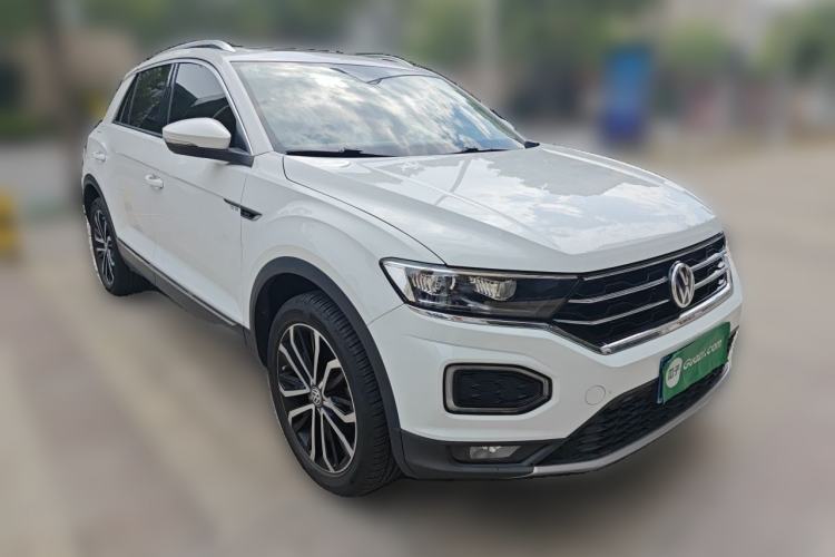 Used Volkswagen T-ROC 2020 280TSI DSG Two-Wheel Drive Comfort Version Front Right 45 Deg
