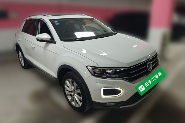 Used Volkswagen T-ROC 2020 280TSI DSG Two-Wheel Drive Advanced Version Front Right 45 Deg