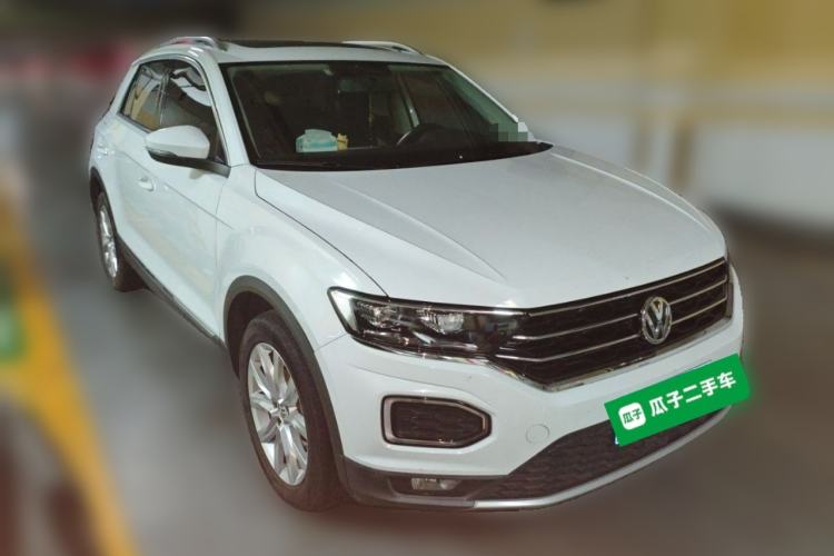 Used Volkswagen T-ROC 2020 230TSI DSG Two-Wheel Drive Advanced Version Front Right 45 Deg