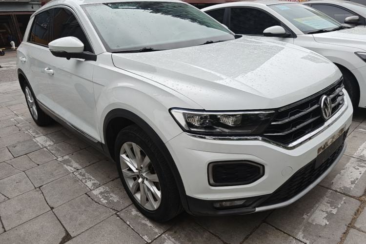 Used Volkswagen T-ROC 2020 230TSI DSG Two-Wheel Drive Advanced Version Front Right 45 Deg