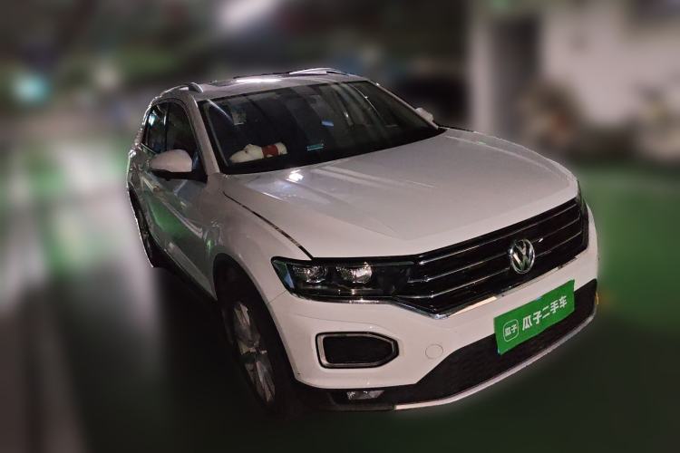 Used Volkswagen T-ROC 2020 280TSI DSG Two-Wheel-Drive Elite Version Front Right 45 Deg