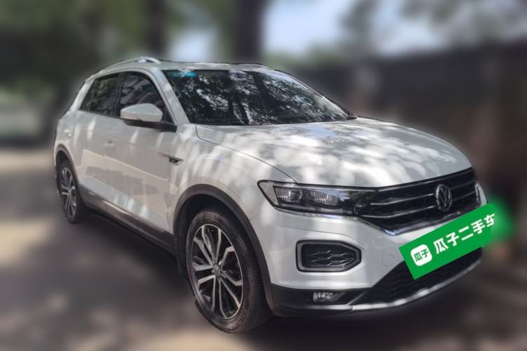 Used Volkswagen T-ROC 2020 280TSI DSG Two-Wheel Drive Comfort Version Front Right 45 Deg