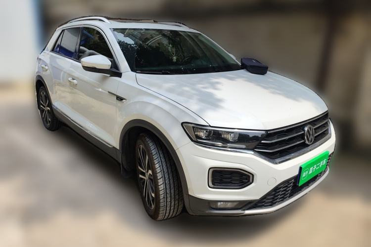 Used Volkswagen T-ROC 2020 280TSI DSG Two-Wheel Drive Comfort Version Front Right 45 Deg