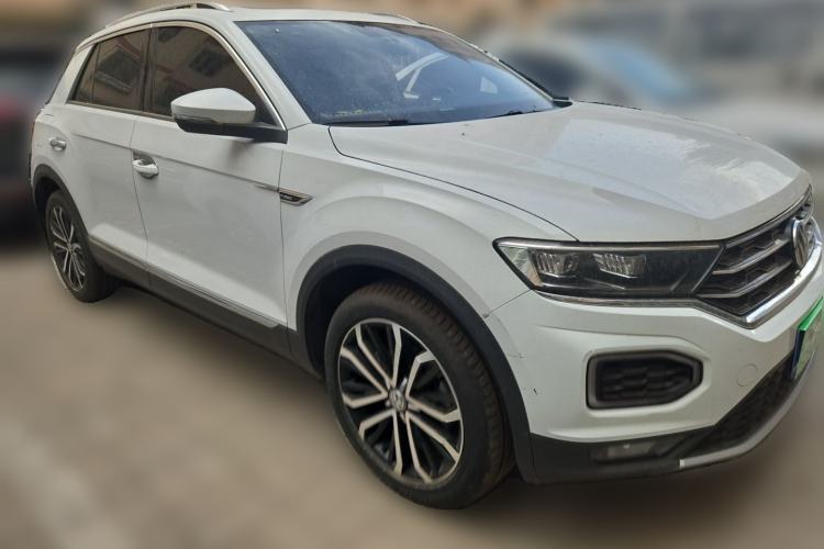 Used Volkswagen T-ROC 2020 280TSI DSG Two-Wheel Drive Comfort Version Front Right 45 Deg
