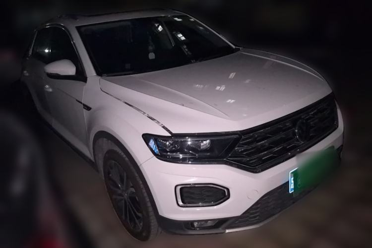 Used Volkswagen T-ROC 2020 280TSI DSG Two-Wheel Drive Comfort Version Front Right 45 Deg