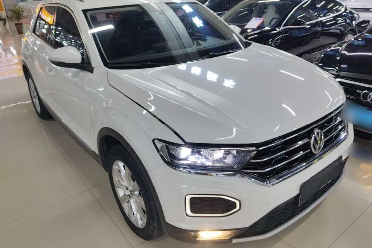 Used Volkswagen T-ROC 2020 280TSI DSG Two-Wheel-Drive Elite Version Front Right 45 Deg