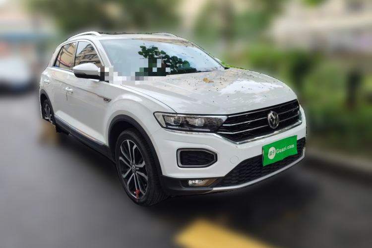 Used Volkswagen T-ROC 2020 280TSI DSG Two-Wheel Drive Comfort Version Front Right 45 Deg