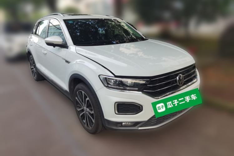 Used Volkswagen T-ROC 2020 280TSI DSG Two-Wheel Drive Comfort Version Front Right 45 Deg