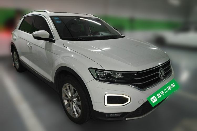 Used Volkswagen T-ROC 2020 230TSI DSG Two-Wheel Drive Advanced Version Front Right 45 Deg