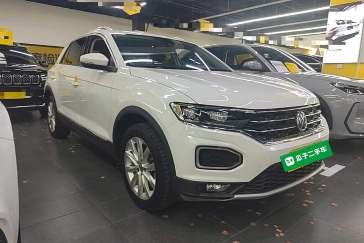 Used Volkswagen T-ROC 2020 280TSI DSG Two-Wheel-Drive Elite Version Front Right 45 Deg