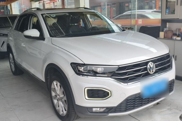 Used Volkswagen T-ROC 2020 230TSI DSG Two-Wheel Drive Advanced Version Front Right 45 Deg