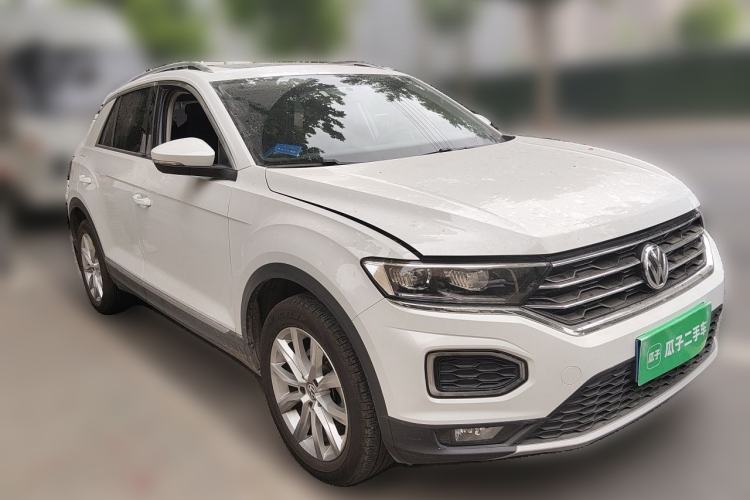 Used Volkswagen T-ROC 2020 280TSI DSG Two-Wheel Drive Advanced Version Front Right 45 Deg